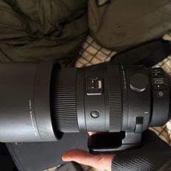 sigma 160-600mm lens for sony E
