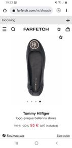 Tommy Hilfiger ballerina shoes