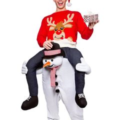 Christmas Snowman Costume Carry me