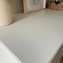 Ikea White storage cabinet Idanas with bi-folding doors Image 3