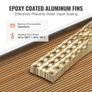16"x 16"/40.6 x 40.6 cm Heat Exchanger Water to Air 3-Row 3/8"/ 1 cm Copper Ports 193 Fins Image 2