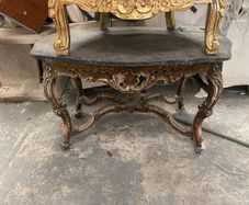 Proper shabby chic or can be done up coffee table