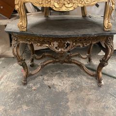 Proper shabby chic or can be done up coffee table