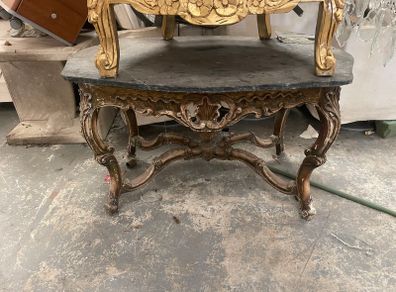 Proper shabby chic or can be done up coffee table