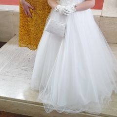 Ivory Communion dress
