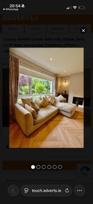 Luxury Arnotts Corner Sofa - immaculate condition