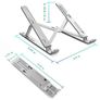 Aluminium Alloy Adjustable Multi-angle Laptop Stand Image 3