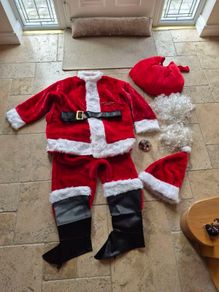 Adult luxury santa suit