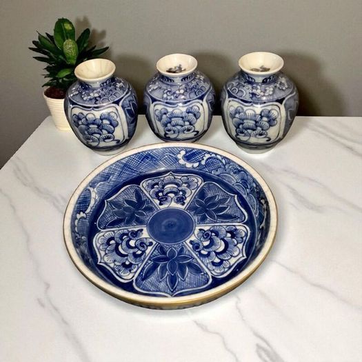 Antique Asian table service
