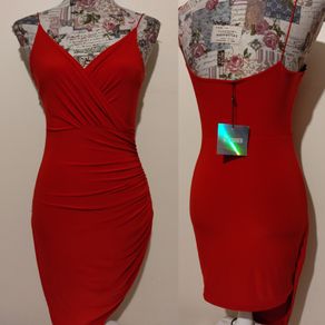 Stunning Missguided Red Dress  new with tags