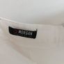 Morgan White Strapless Dress with Black Tulle Hem - Size UK 10 Image 6
