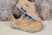 Air max 90 winter wheat bronze tan 2016 Size UK 4 EU 36.5 boys girls women