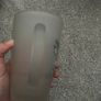 Vintage Eeyore Frosted Glass Mug Winnie the Pooh 1990s 2000s Collectible Image 4