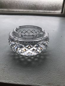 crystal ashtray