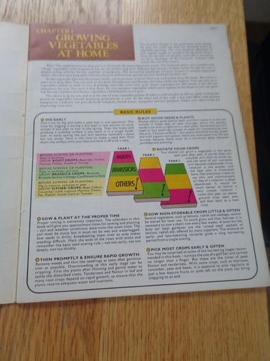 Vegetable Plotter Book bt Dr. D.G. Hessayon for Sale