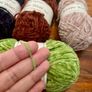 Fine chenille yarn Image 2