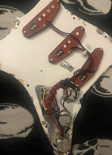 Fender Stratocasters pickguard Bare Knuckle Boot Camp BC True Grit ST Set Single Coil fender Stratocaster pickups Set neck middle bridge electric guitar parts accessories