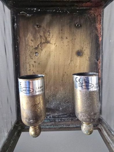 Brass Outdoor Wall  Searchlight