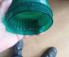 Green beacon cover