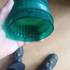 Green beacon cover