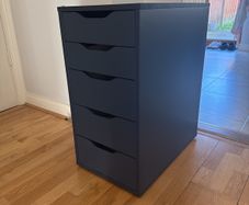 IKEA ALEX chest of drawers for desk