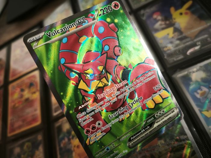 Volcanion EX ! Ultra Rare ! from Journey Together Set ! 2025 ! Pokemon Card !