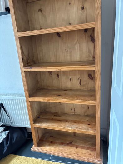 Pine bookcase