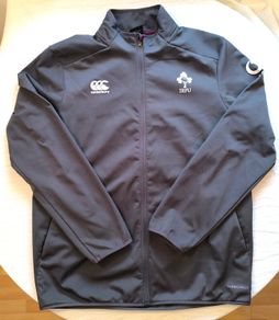 Canterbury IRFU Full+zip Softshell Top/Jacket Size XL Adults
