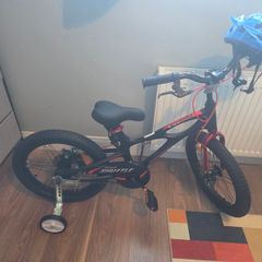 new bike and helmet.