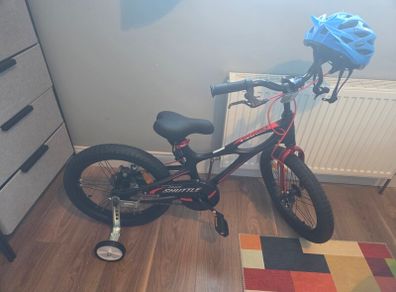 new bike and helmet.