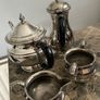 silver plated teaset Image 9