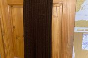 Sparkly metallic knit maxi dress