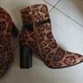 H&D Leopard Print Ankle Boots. S 7 Image 4
