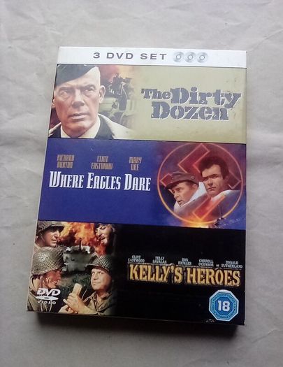 Three DVD set: Classic War movies