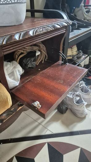 antique phone table