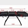 Fully upholstered, luxury massage bed with stool Image 4