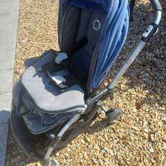 Bugaboo buggy with footmuff and carseat adaptors