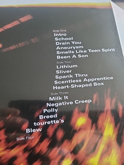 Nirvana from the muddy banks of the wishkah 2 vinyl