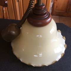 Vintage Pull Down Pendant Light Large