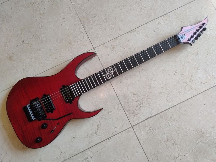Solar Guitar S1.6FRFBR with SD Black Winter pickups