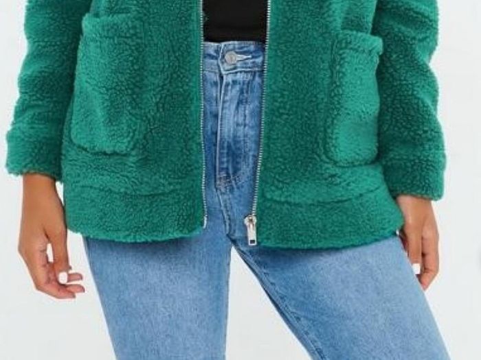 Teddy fleece zip up jacjet...3 for 2 on all clothing
