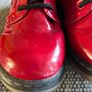 UK 13 red boots Image 2