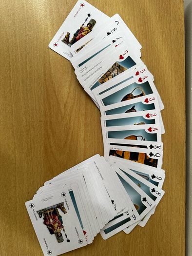2 Greek Playing Card Decks Brand New