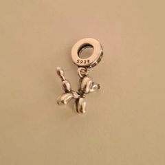 Brand new, jewellery, dog, unused silver charm pendant, S925 sterling silver, charm Free postage