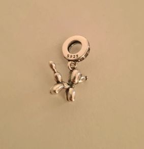 Brand new, jewellery, dog, unused silver charm pendant, S925 sterling silver, charm Free postage