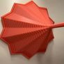 Large 16cm Articulated Star Fidget Bambulab Rosa Pink Sensory ASMR Image 2