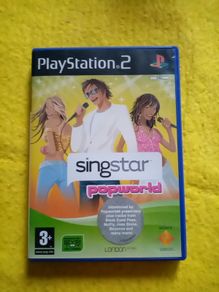 Singstar popworld PlayStation2 ps2 Pal games Original