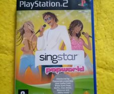 Singstar popworld PlayStation2 ps2 Pal games Original