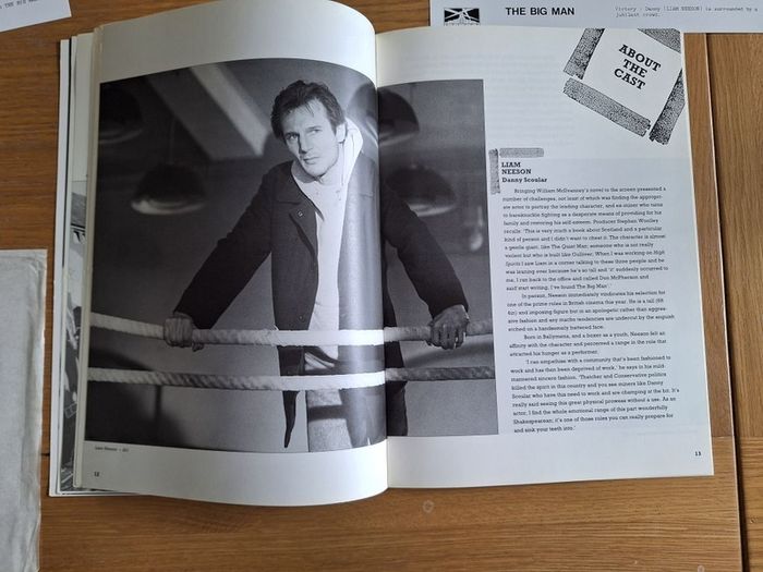 THE BIG MAN Press Kit Liam Neeson, Billy Connolly