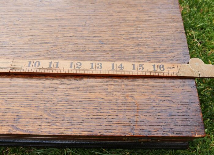 Antique Cutlery Box, Wooden